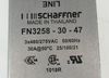 Schaffner FN3258-30-47 Power Line Filter 3 x 480/275 Vac, 30 Amp