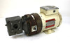 Reliance P56X4506M-AA 1/2 Hp 208-460V Washdown Motor, SBKF721-30S-B5-G Boston Gear Reducer 3:1