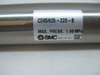 Smc CD85N25-220-B Round Body Cylinder 25mm Bore 220mm Stroke New