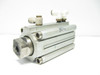 Smc RZQB63-50-25 Three Position Cylinder 63 MM Bore, 50 MM Full Stroke