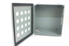 Hammond Manufacturing 1489P16 Hinged Pushbutton Enclosure, 16-Hole