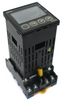 Omron E5CN-Q2TU Temperature Controller w/ Omron P2CF-11 Relay Socket Base