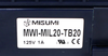 Misumi MWI-MIL20-TB20 Terminal Block