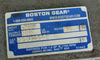 Baldor VM3536 Motor w/ Boston Gear F71815B56 Gear Reducer