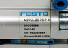 Festo ADVUL-25-70-P-A Pneumatic Compact Cylinder, 25mm Bore, 70mm Stroke