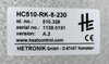 Hetronik HC510-RK-8-230 PLC Rack Ver. A.2