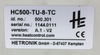 Hetronik HC500-TU-8-TC Temperature Unit, Version A.1-V2, 24V