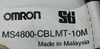 Omron MS4800-CBLMT-10M Safety Light Curtain Cable, 300V
