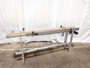 8" x 84" Low Profile Belt Conveyor MK Automation 120V w/ Bodine Speed Controller