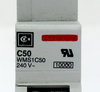 Cutler-Hammer WMS1C50 C50 Circuit Breaker, 240V