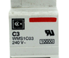 Cutler-Hammer WMS1C03 C3 Circuit Breaker, 240V, 3A