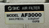 SMC AF3000 Air Filter, 150PSI