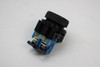 Fuji AR30FOR Black Push Button Switch Momentary