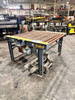 60" Wide x 72" Long Pallet Conveyor Chain Driven Powered Roller Conveyor 3/4Hp