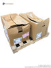 Baldor VEBM3611T General Purpose Motor damaged shipping boxes on wooden pallet industrial equipment