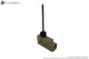 Omron ZE-NJ-2S Limit Switch with threaded plunger actuator and threaded mounting port industrial snap action switch