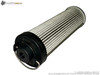 Stauff RE-030G10B/4 Hydraulic Filter Element with Black End Cap and Pleated Metal Filter Media