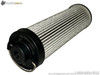 Stauff RE-030G10B/2 Hydraulic Filter Element with Pleated Media and Black End Cap