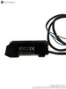 Keyence FS-V31P Fiber Optic Sensor amplifier with wired cable connections brown blue black leads Class2 DC power
