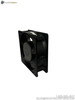 NMB-MAT 4715MS-10T-B50 AC Axial Fan Electric Motor Black Square Frame with Mounting Brackets Product Photo