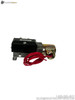 Alkon A-a7900-24/dc 14 Solenoid Valve with Red Wire Leads Black Housing Brass Ports 90 Degree Elbow Connection