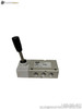 Parker Pd45480 Manual 4-Way 3-Position Pneumatic Valve with Lever Handle and Threaded Ports