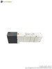 SMC VQC4101R-5 Pneumatic Valve with Solenoid Actuator, Manifold Base, Terminal Connections, 5-Port Configuration