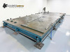 Industrial Steel Fixture Table 23' x 10' ft. with Coolant Trough