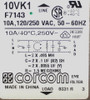 Corcom 10VK1 F743 Emi Filter 250V-10A