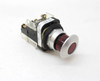 Allen Bradley 800T-FXQ24 A1 Red Illuminated Pushbutton 24 Vac/Vdc Series T