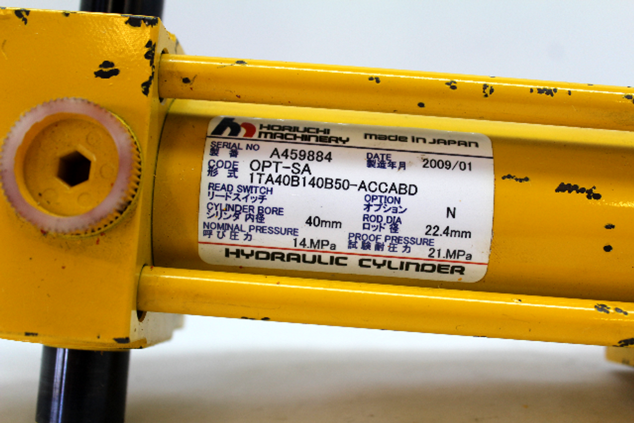 Horiuchi Machinery OPT-SA 1TA40B140B50-ACCABD Hydraulic Cylinder