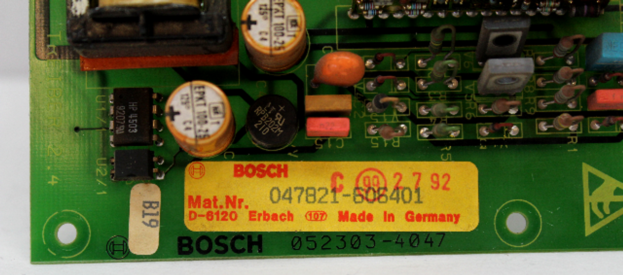 Bosch 047821-606401 Servo Drive Control Board