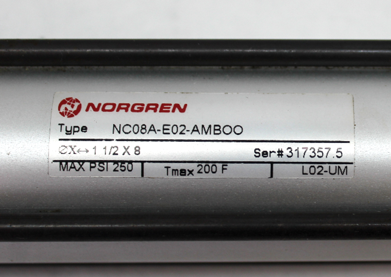 Norgren NC08A-E02-AMBOO Pneumatic Cylinder