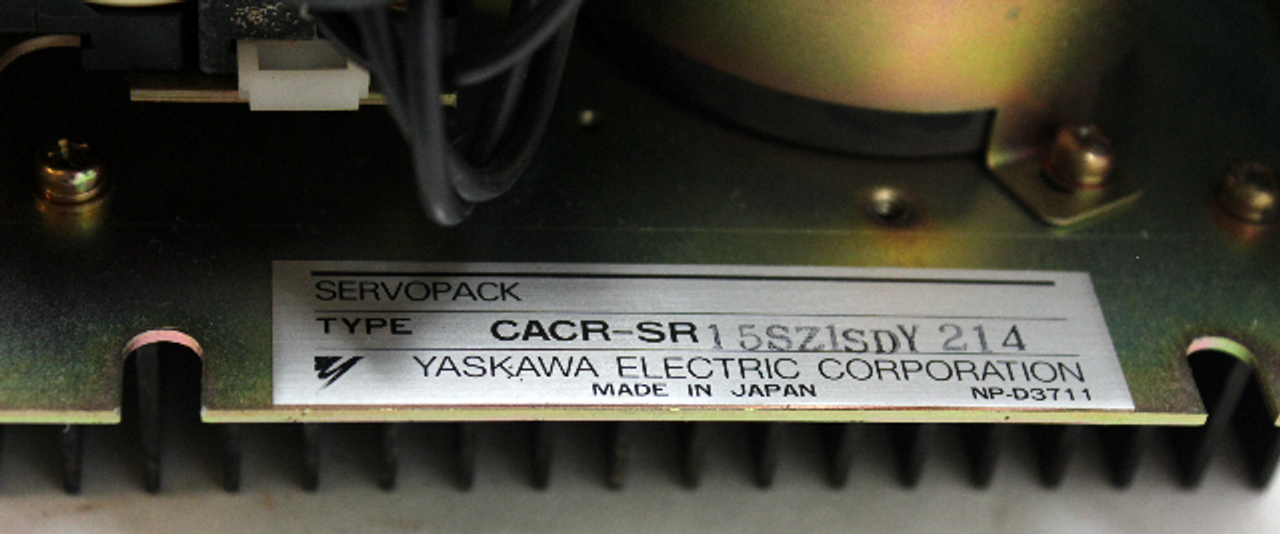 Yaskawa CACR-SR15SZ1SDY214 Servopack Drive