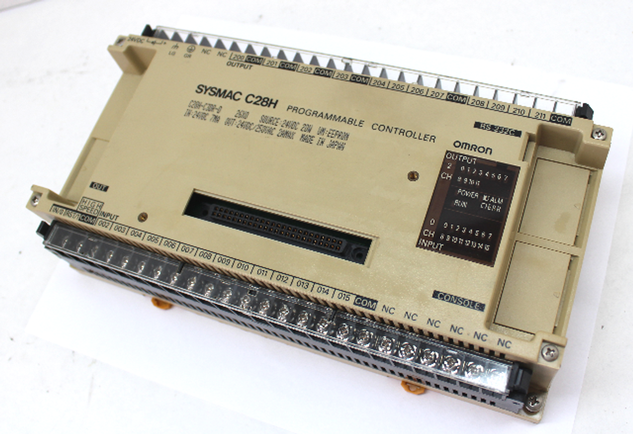 Omron Sysmac C28H Programmable Controller C28H-C3DR-D