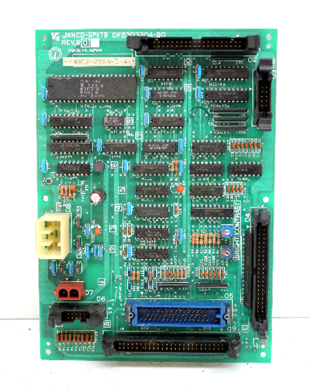 Yaskawa JANCD-SP17B / DF8203304-BO Rev. B Circuit Board