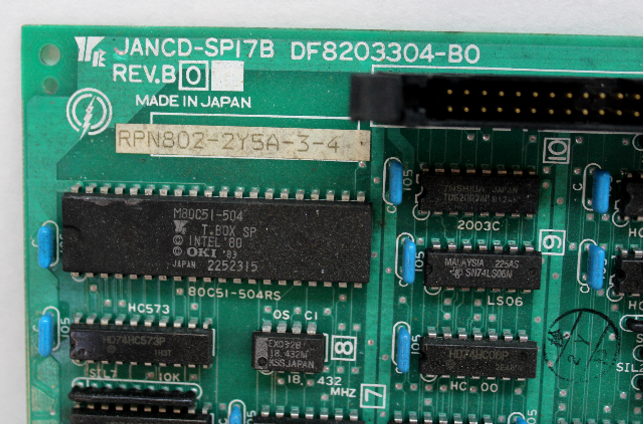 Yaskawa JANCD-SP17B / DF8203304-BO Rev. B Circuit Board