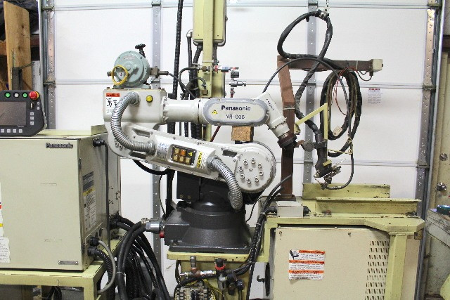 Panasonic VR006 Welding Robot Cold Wire Tig, Teach Pendant, Origin