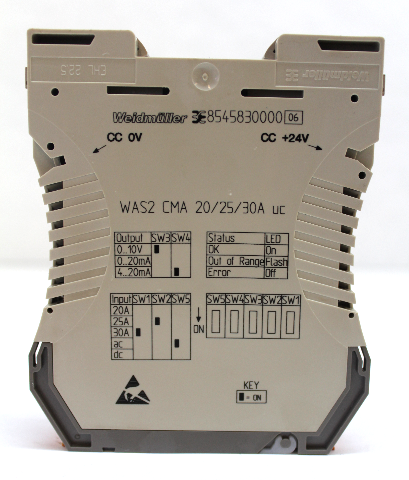 Weidmuller WAS2 CMA 20/25/30A Signal Conditioner, 24V