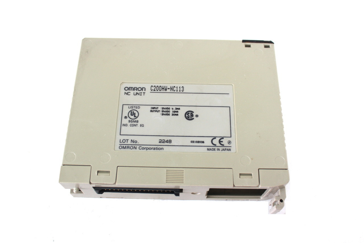 OMRON PLC ユニット C200HW-NC413 CJ1W-TC001＊中古品 C200HW-NC413