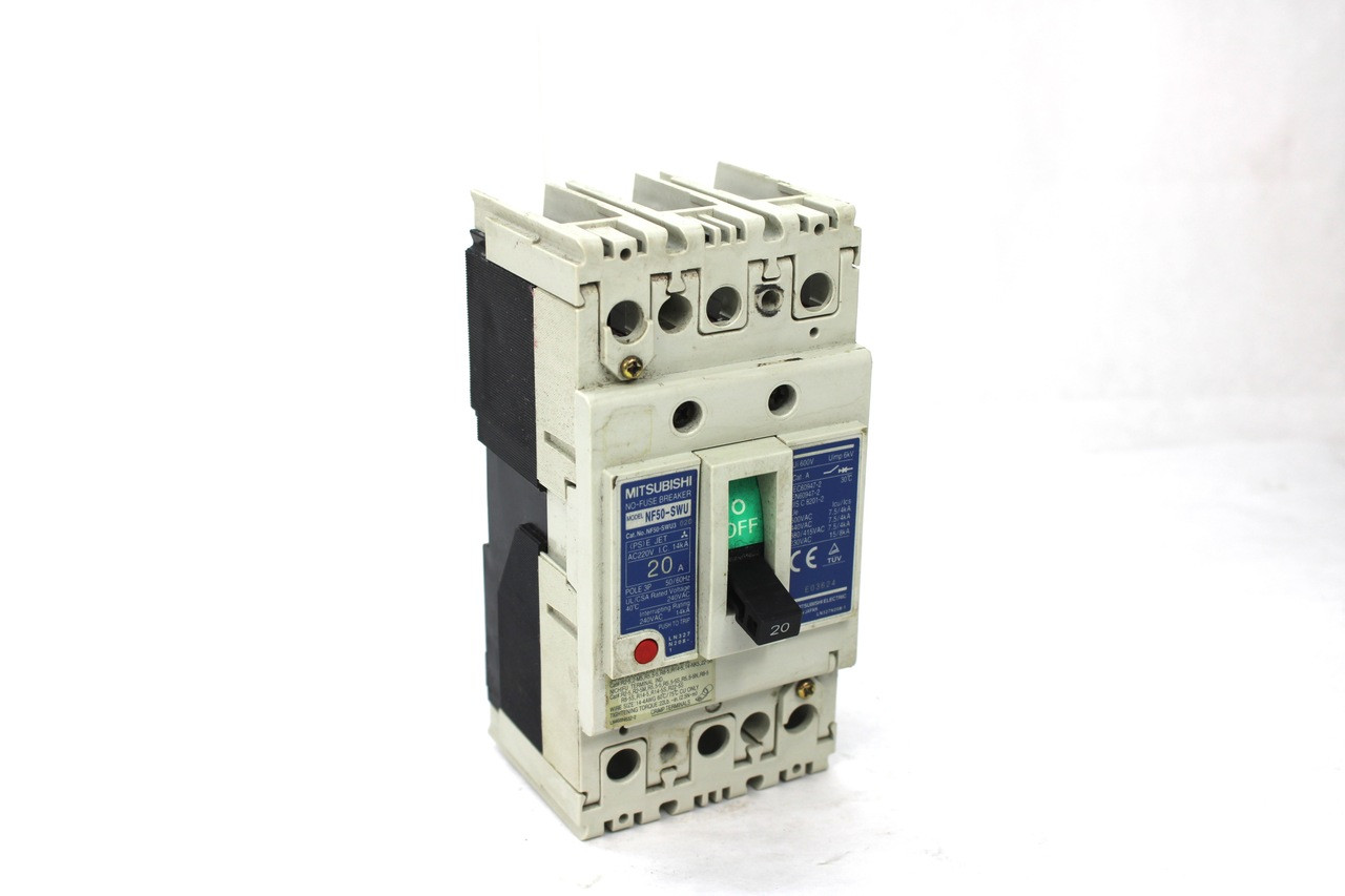 Mitsubishi NF50-SWU 20A Circuit Breaker
