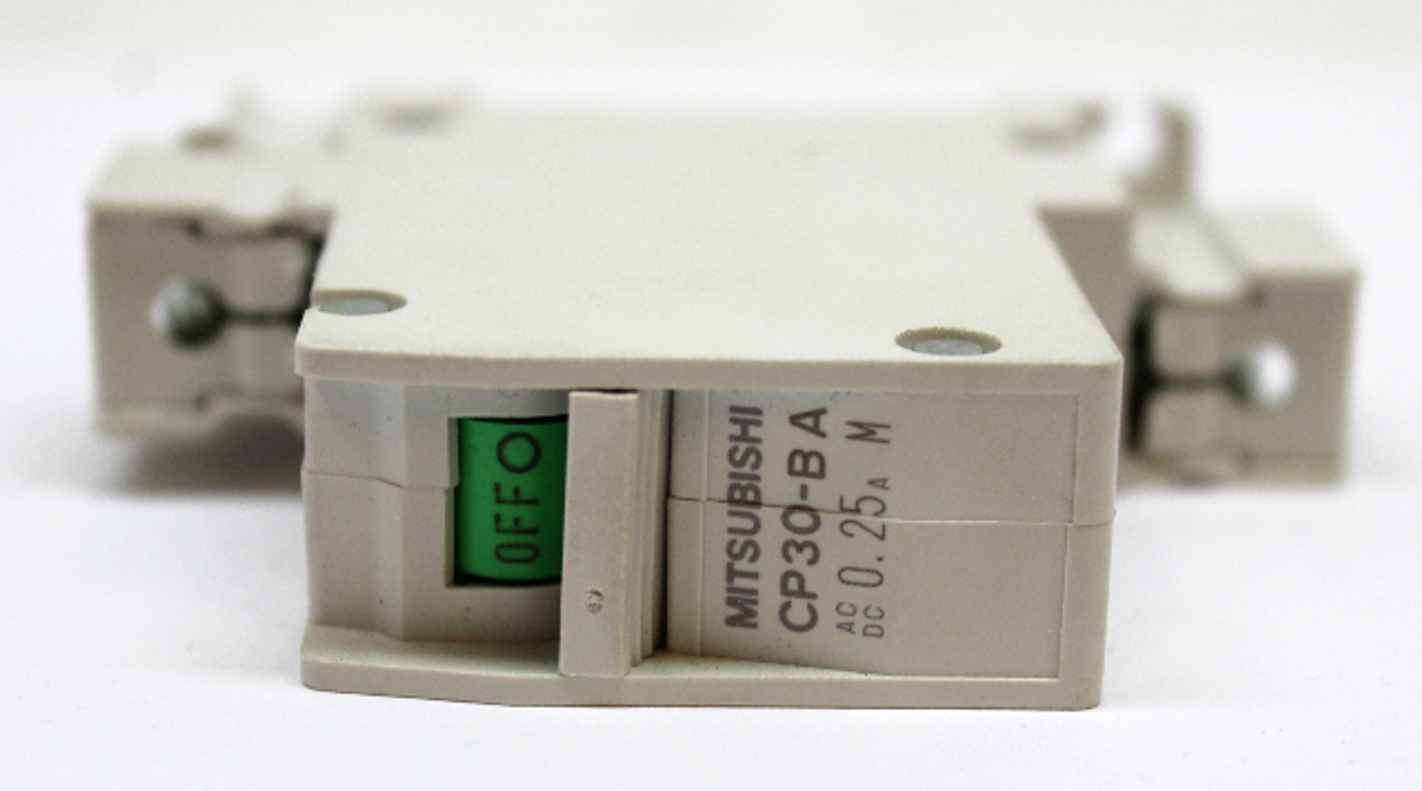 Mitsubishi CP30-BA Circuit Protector 0.25A, 1Pole, 230VAC/60VDC