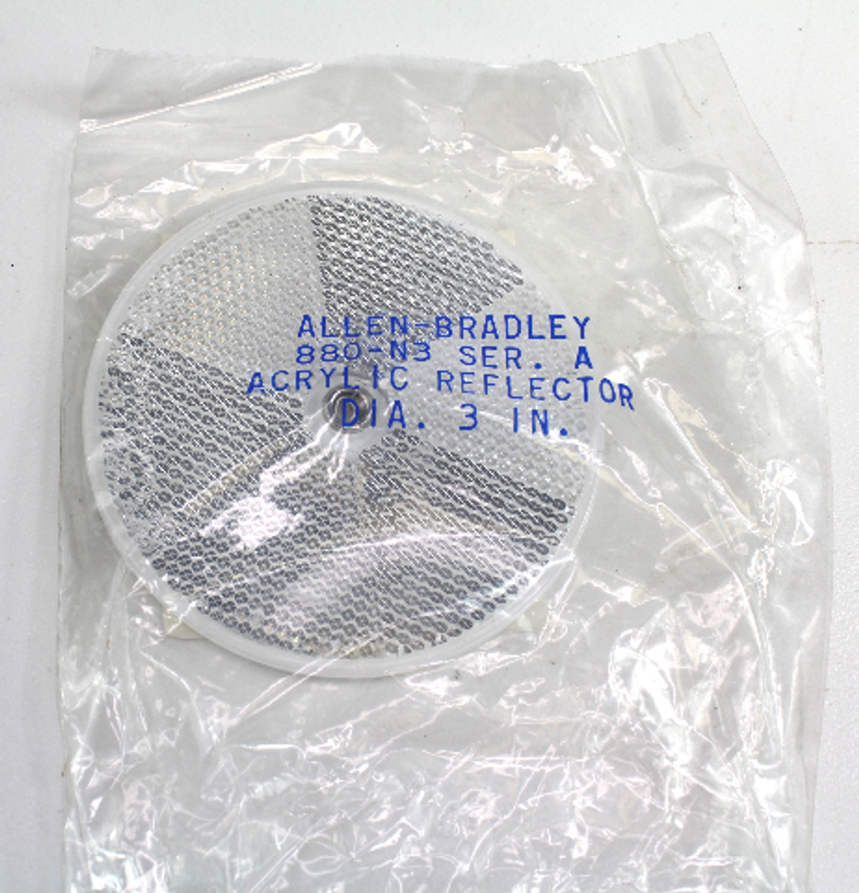Allen-Bradley 880-N3 Ser. A Photoelectric Switch Acc. Acrylic Reflector 3" Diameter