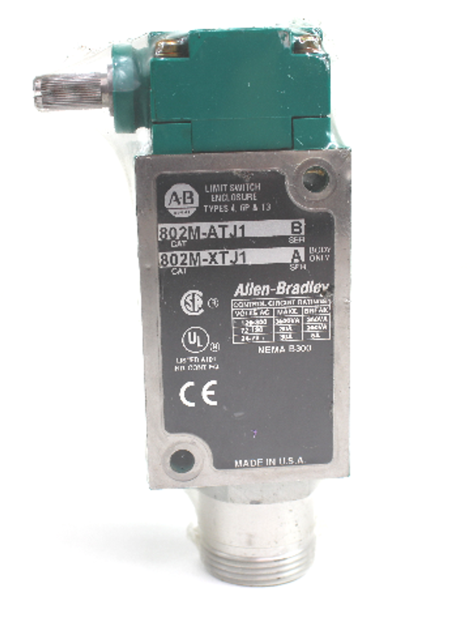 Allen-Bradley Limit Switch 802M-ATJ1 Ser.B / 802M-XTJ1 Ser.A