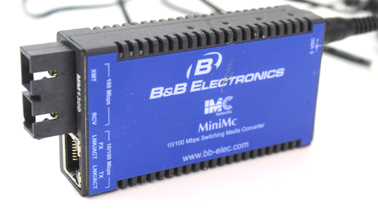 B&B Electronics MiniMc Switching Media Converter
