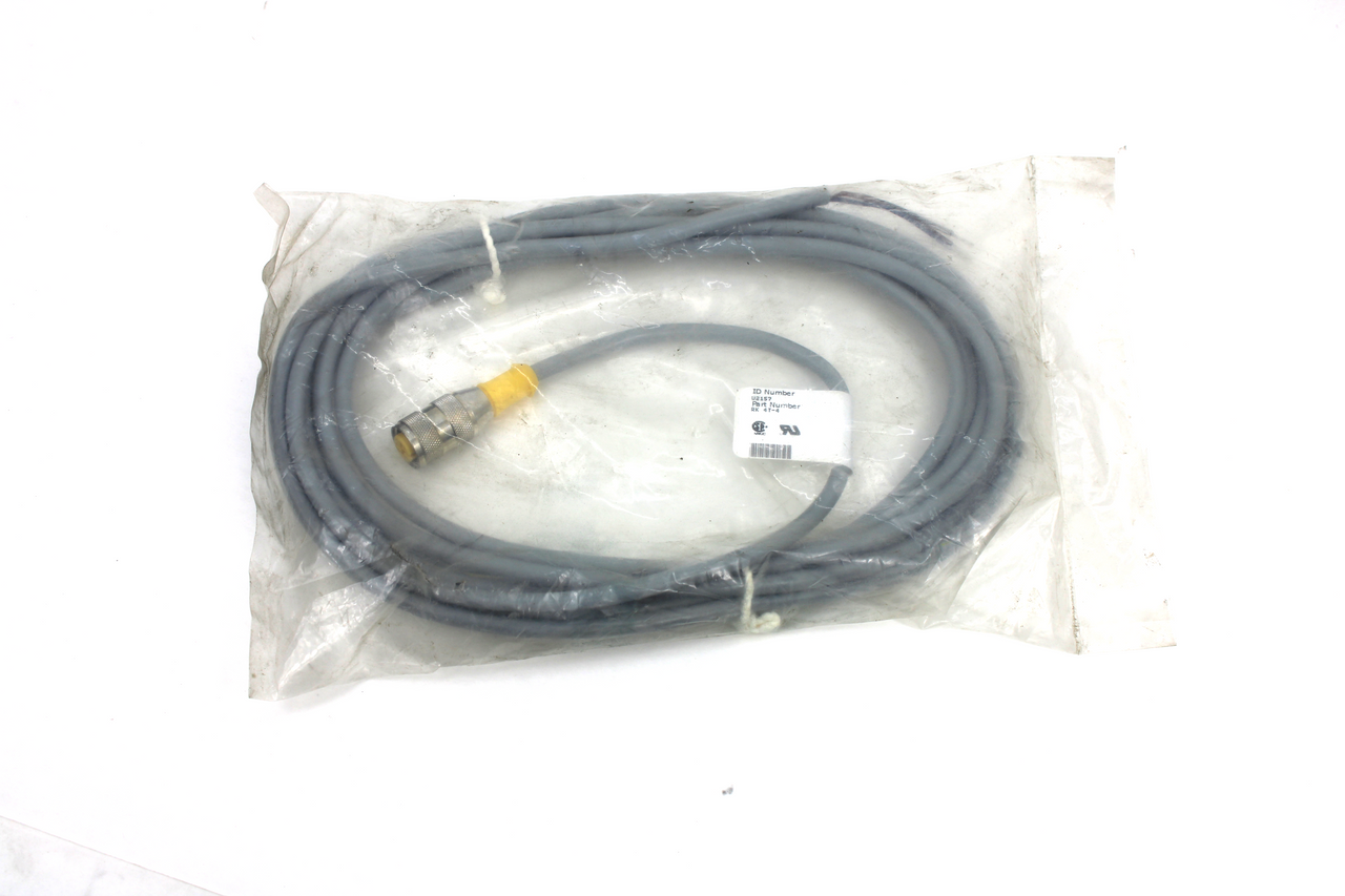 Turck RK 4T-4 Actuator & Sensor Cordset, M12, Straight, 3-Pin