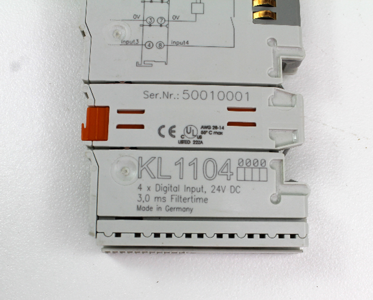 Beckhoff KL1104 Digital Input Module Used