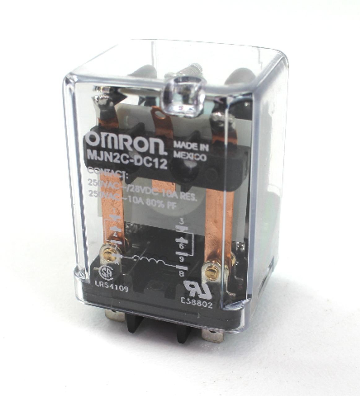 Omron MJN2C-DC12 Relay New