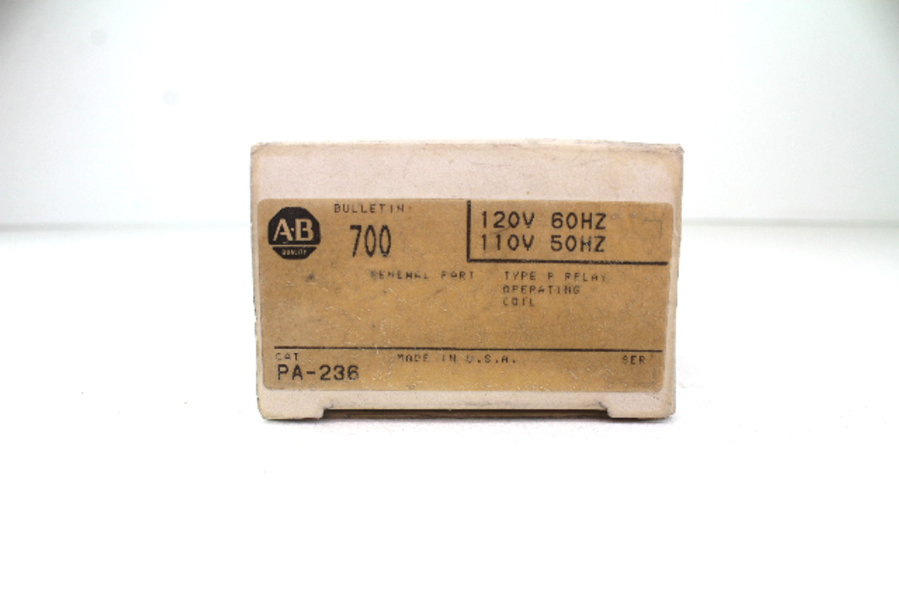 Allen Bradley PA-236 Relay Operating Coil