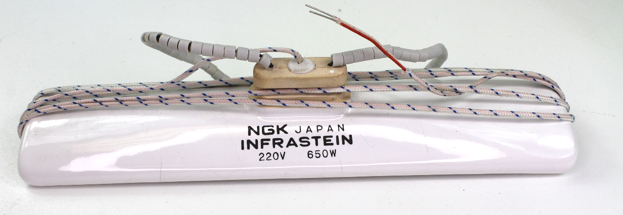 NGK Infrastein 220V 650W Infrared Ceramic Heater Element New